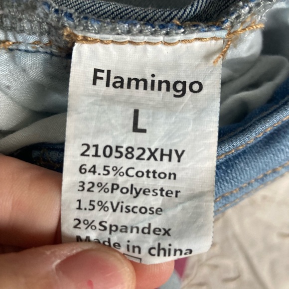 FLAMINGALS Flamingo Patriotic Jeans (L) - Picture 7 of 11